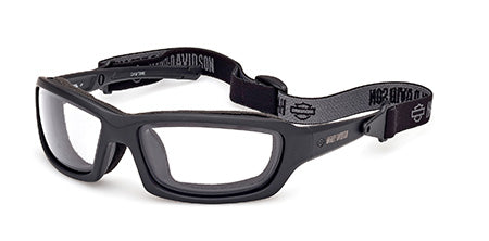 Lunette de moto - Noir - Fumée antibuée ajustable (HZ0003-02A)