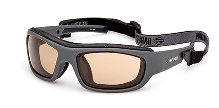 Lunette de moto - Ambre antibuée ajustable (HZ0007-20E)