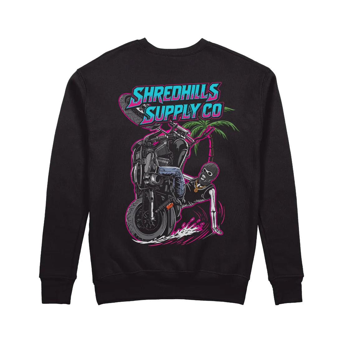 CREWNECK POUR HOMME WHEELIE BANDIT V2 - HBBC