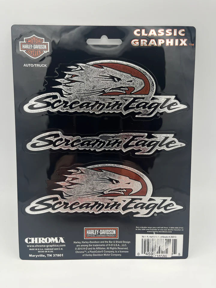 Autocollant Harley Screaming Eagle - 26013