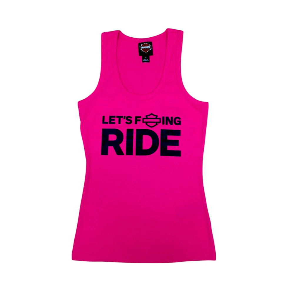 DÉBARDEUR ESSENTIEL POUR FEMME, LET'S F****ING RIDE - 96745-26VW