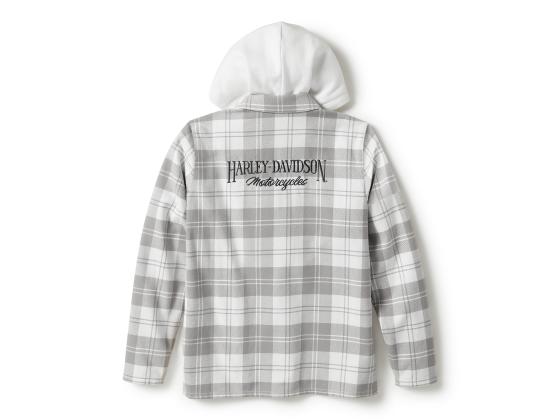 Veste à capuche à carreaux Heritage pour femme - 96460-25VW