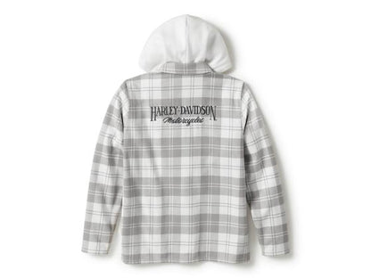 Veste à capuche à carreaux Heritage pour femme - 96460-25VW