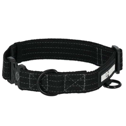 Collier pour animaux de compagnie Harley-Davidson Tactical en nylon - MPC001-BLACK