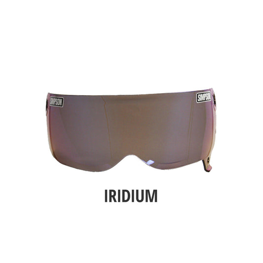 Visière iridium pour casque Simpson Outlaw Bandit (89203-IRI)