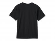 T-shirt B. & Shield pour homme, noir - 99078-24VM