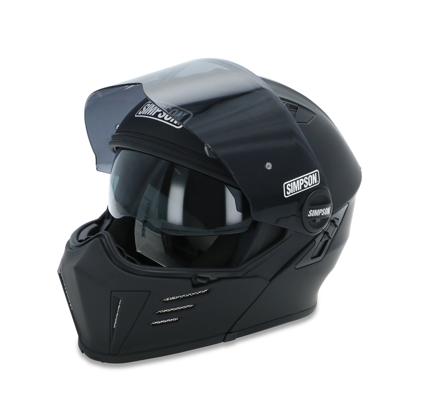 Casque Modulaire Simpson noir mat (Sim-M59)