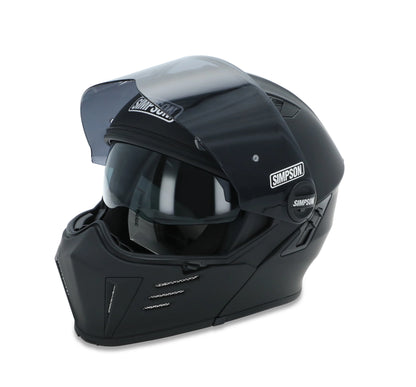 Casque Modulaire Simpson noir mat (Sim-M59)
