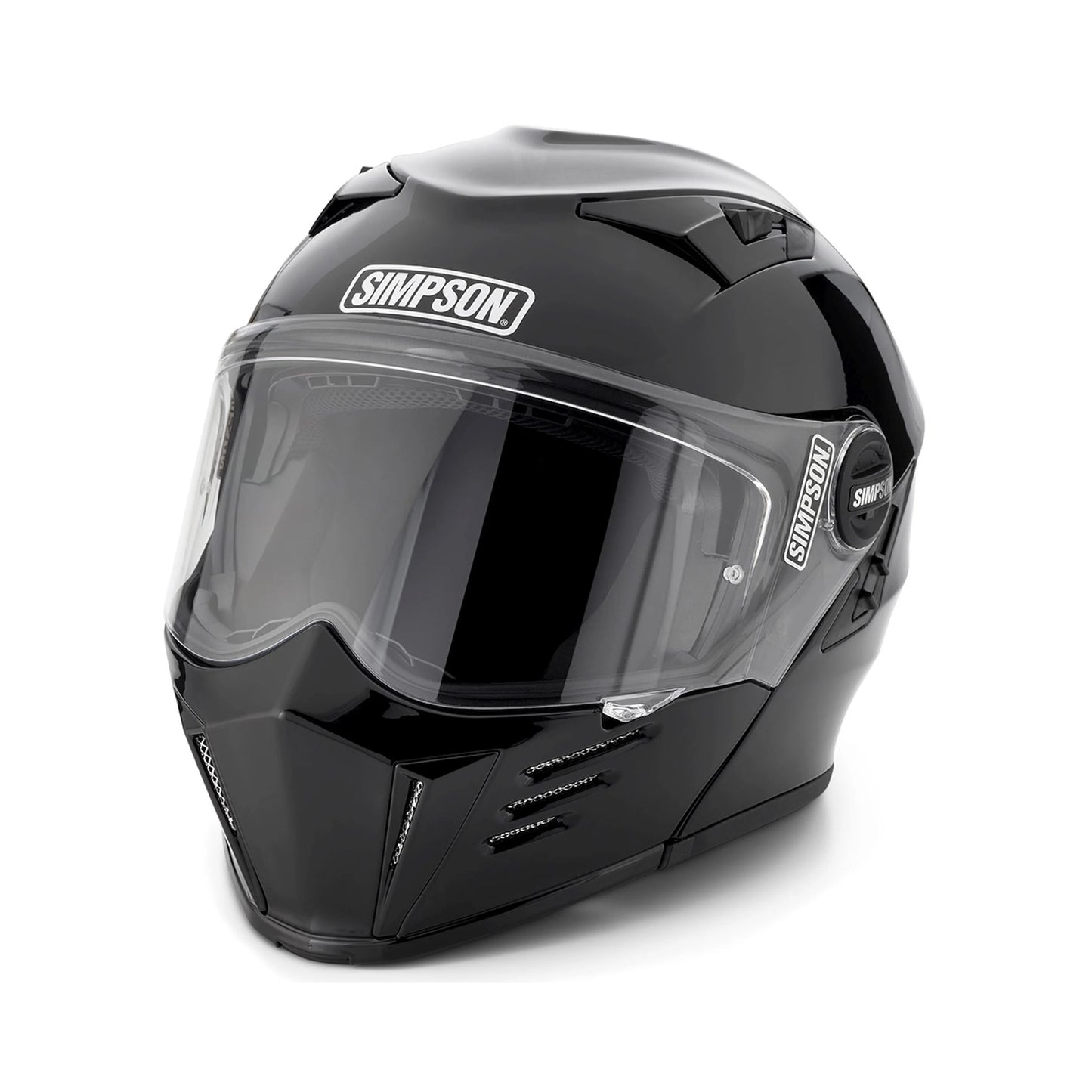 Casque Simpson Mod Bandit - Noir Lustré - SIM-M59G