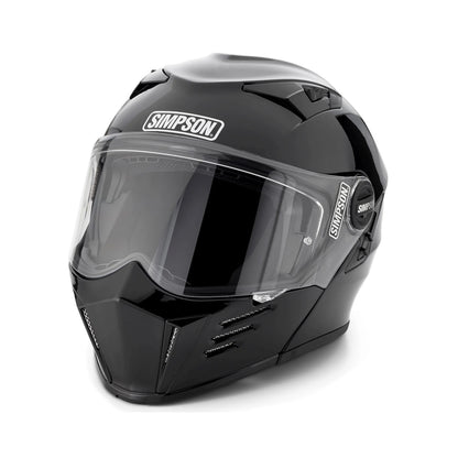 Casque Simpson Mod Bandit - Noir Lustré - SIM-M59G