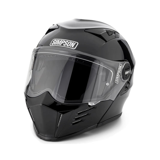Casque Simpson Mod Bandit - Noir Lustré - SIM-M59G