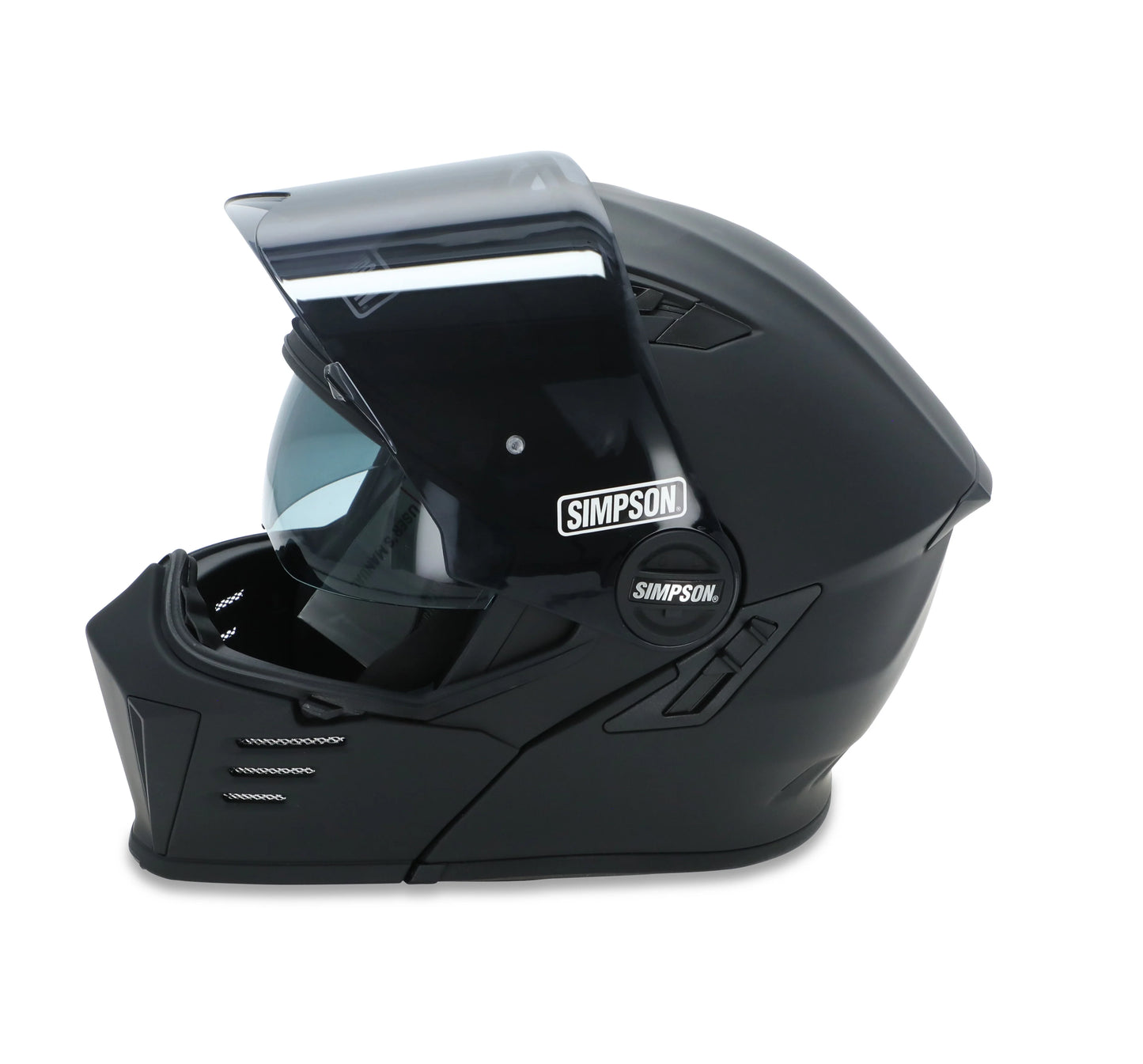 Casque Modulaire Simpson noir mat (Sim-M59)