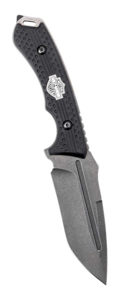 Couteau à lame fixe Tec-X Harley-Davidson FB-5 avec étui - 52239-Z