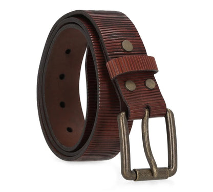 Ceinture Harley-Davidson® pour homme, marron, logo laser HD - BMM026/02