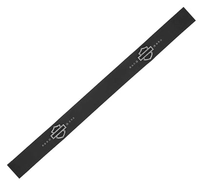 Ceinture Harley-Davidson® pour femme, en cuir véritable noir - BMW032/08