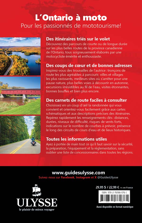 L'Ontario à moto