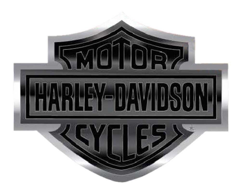 Autocollant en aluminium flexible avec logo H-D® B&S - 41713