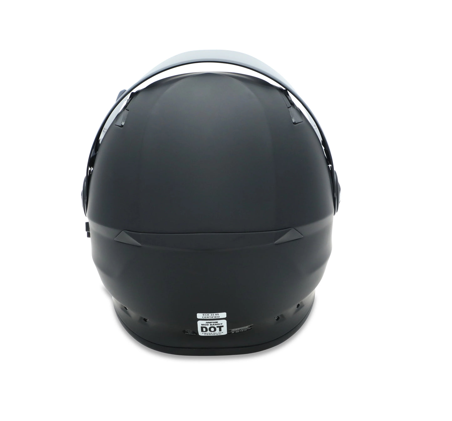Casque Modulaire Simpson noir mat (Sim-M59)