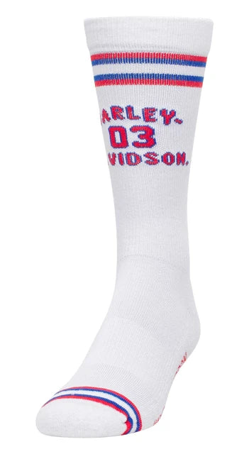 Chaussettes de moto Harley-Davidson® pour homme, logo HD '03 - D3353-100