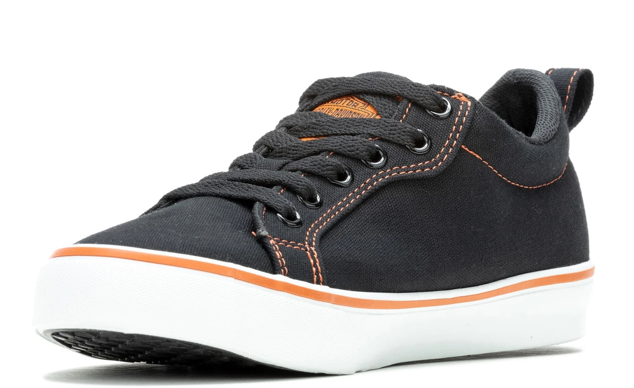 Baskets Harley-Davidson® Torland noires style vintage pour femmes D83497