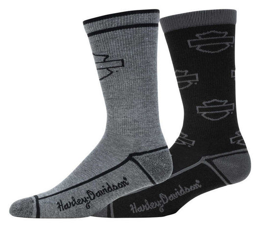Chaussettes de moto Harley-Davidson®, lot de 2 - D89308670-001