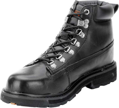 Bottes de moto H-D® Drive noires à embout d'acier pour homme - D91144