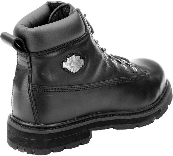 Bottes de moto H-D® Drive noires à embout d'acier pour homme - D91144