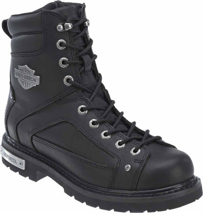 Bottes de moto noires à lacets H-D® Abercorn pour homme - D93340