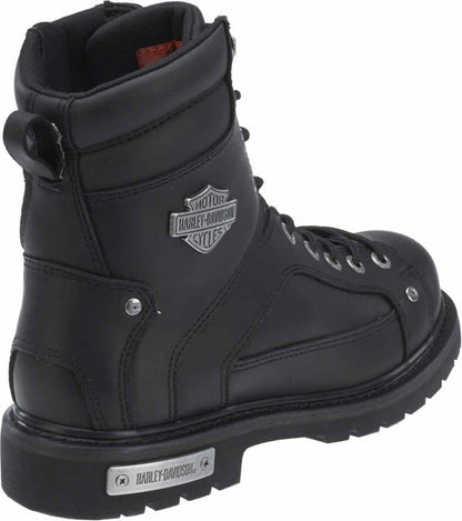 Bottes de moto noires à lacets H-D® Abercorn pour homme - D93340