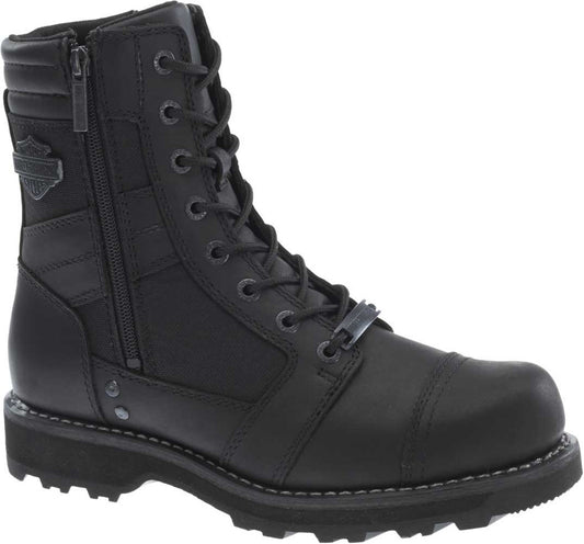 Bottes de moto H-D® Boxbury 7 pouces pour homme, noires - D93370