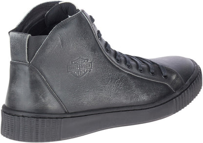 Baskets H-D® Barren en cuir noir pour homme - D93664