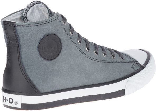 Baskets H-D® Filkens en cuir gris  pour homme - D93674