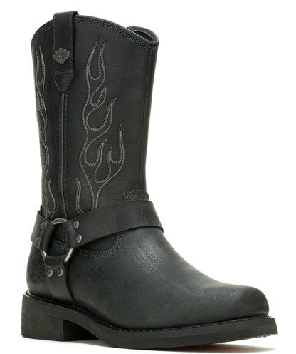 Bottes noires H-D® Hustin West 11 pouces pour hommes - D93865