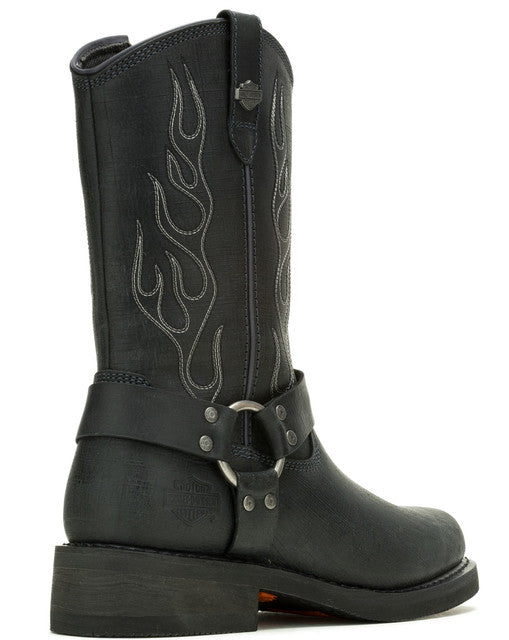 Bottes noires H-D® Hustin West 11 pouces pour hommes - D93865