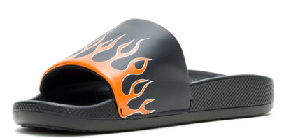 Sandales à bout ouvert H-D® Brazen B&S Flaming Lifestyle pour homme - D93896