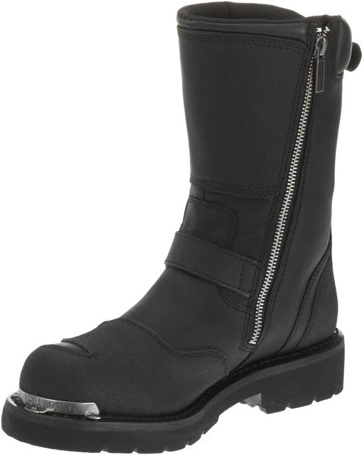 Bottes de moto Harley-Davidson® Shift Engineer Zip noires pour homme - D95115
