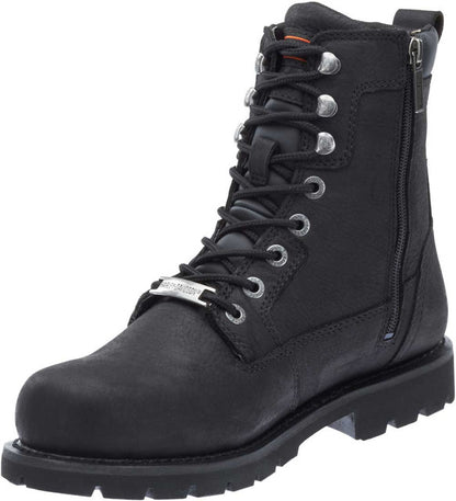 Bottes de moto imperméables noires H-D® Prescott pour homme - D96135