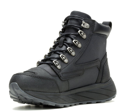 Bottes de moto imperméables noires Greyford pour homme, D96323
