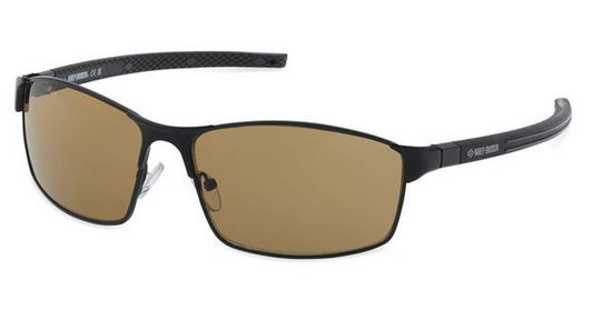Lunettes de soleil carrées en métal pour homme - HD0685S-02E