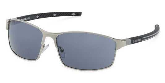 Lunettes de soleil carrées en métal pour homme - HD0685S-10c