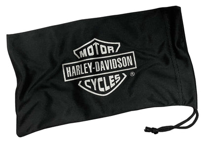 Lecteurs de logo H-D® rectangulaires en plastique noir - HD3018-54
