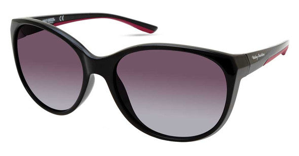 Lunettes de soleil rondes biseautées pour femme Harley-Davidson® - HD5051-01B