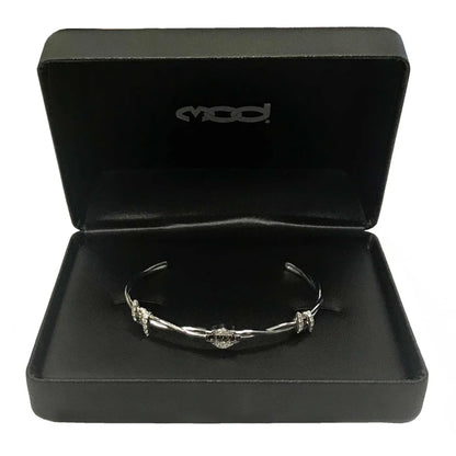 Bracelet manchette Harley-Davidson® pour femme, en argent sterling HDB0432