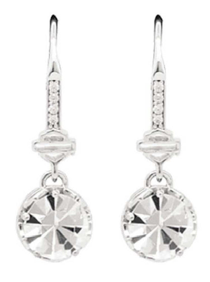 Boucles d'oreilles pendantes Harley-Davidson® pour femmes - HDE0422