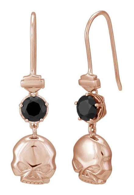 Boucles d'oreilles Harley-Davidson® pour femmes, en argent sterling - HDE0518