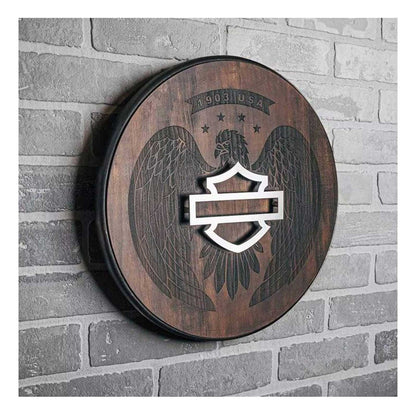 OPEN BAR AND SHIELD EAGLE PUB SIGN - HDL-15329