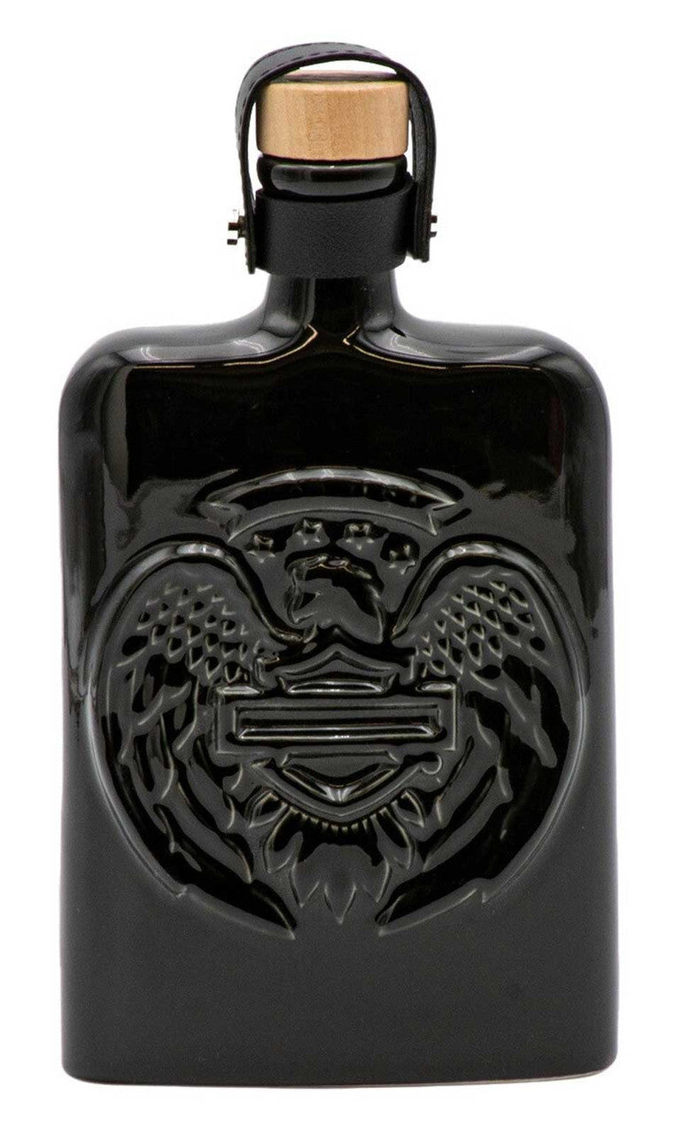 BAR AND SHIELD BLACK EAGLE FLASK