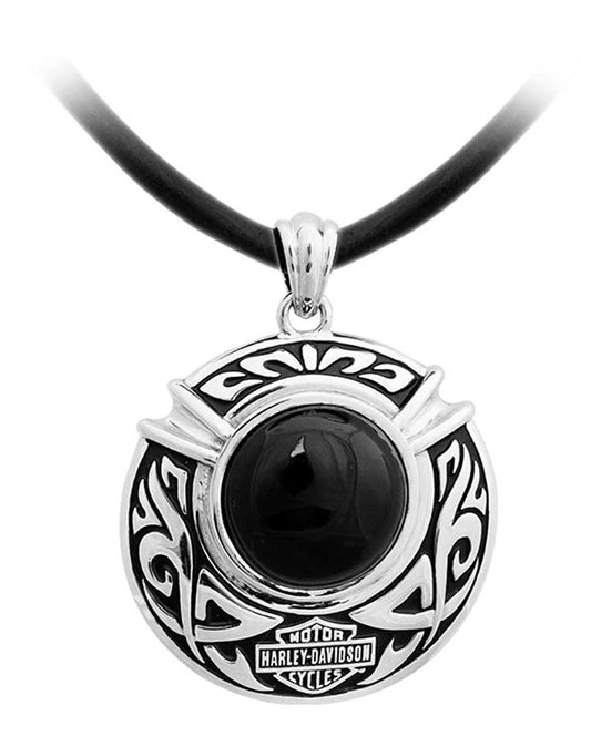 Collier pour homme Harley-Davidson®, argent sterling - HDN0411-22