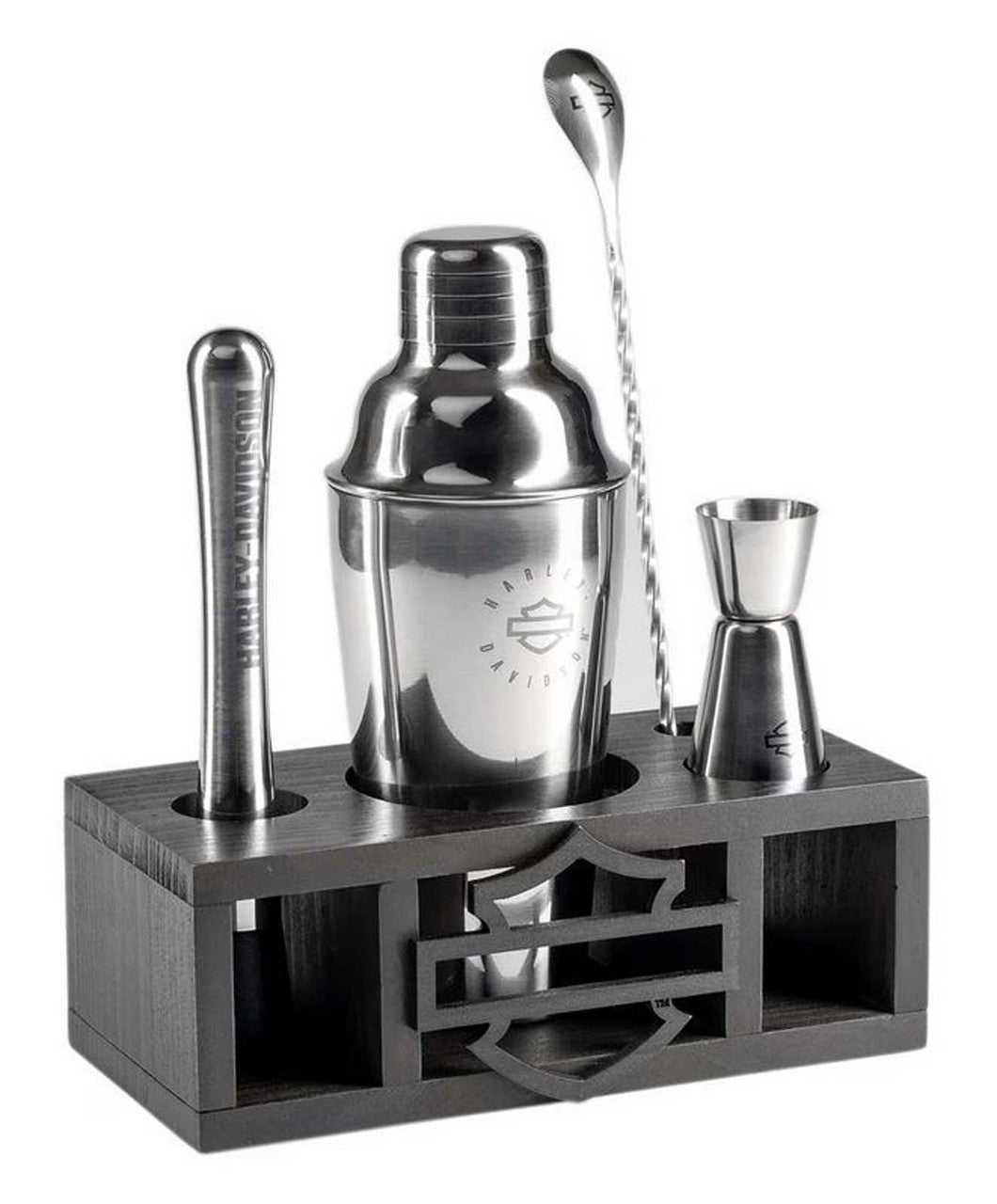 Ensemble d'outils à cocktails Harley-Davidson® Open B&S - HDL-18640