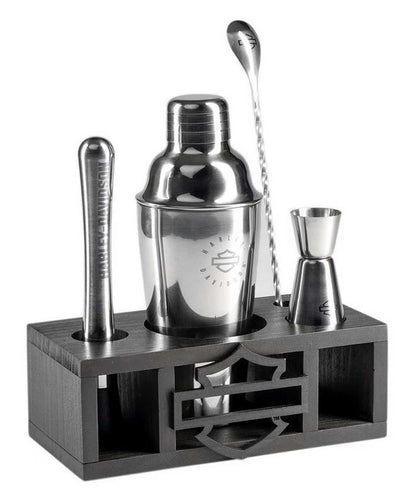 Ensemble d'outils à cocktails Harley-Davidson® Open B&S - HDL-18640